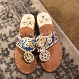 Vera Bradley print Jack Rogers